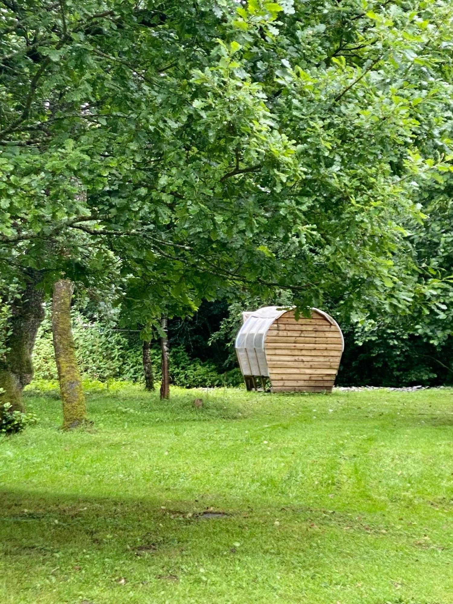 Hotel River View Glamping Llandovery Exteriér fotografie